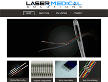 Tablet Screenshot of lasermedicalsolutions.com